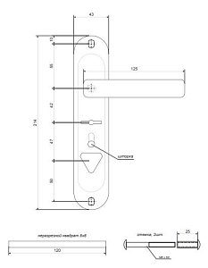 Ручка HP-42.0123-S-C-CR-R "Апекс" #173893